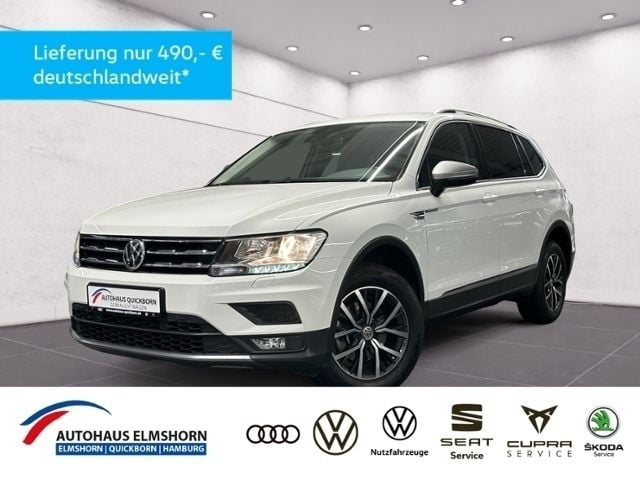 Pure white Gebraucht 2020 VW Tiguan Allspace Comfortline SUV | 29.880 € (Guter Preis) - Bild 1/4