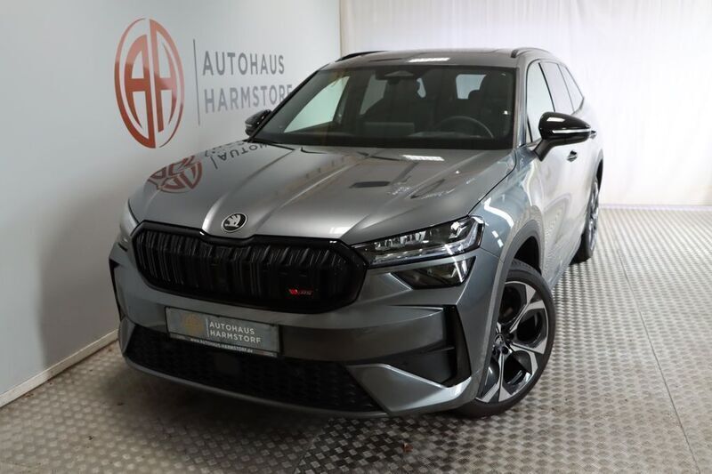 Grau Gebraucht 2025 Skoda Kodiaq RS SUV | 53.990 € (Fairer Preis) - Bild 1/4