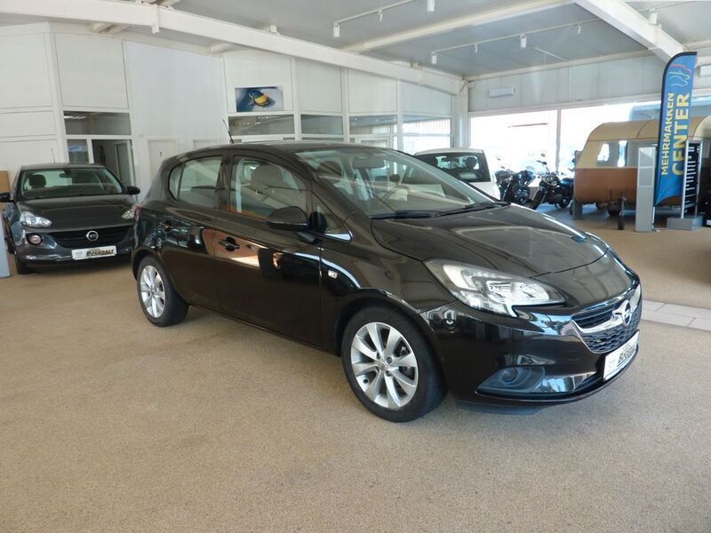 Schwarz Gebraucht 2018 Opel Corsa Edition Limousine | 10.985 € (Etwas zu teuer) - Bild 1/4