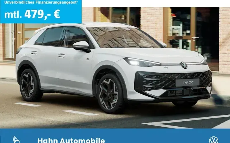 Neu VW T-Roc R-line 150 PS (110 kW) 2026 Weiß SUV