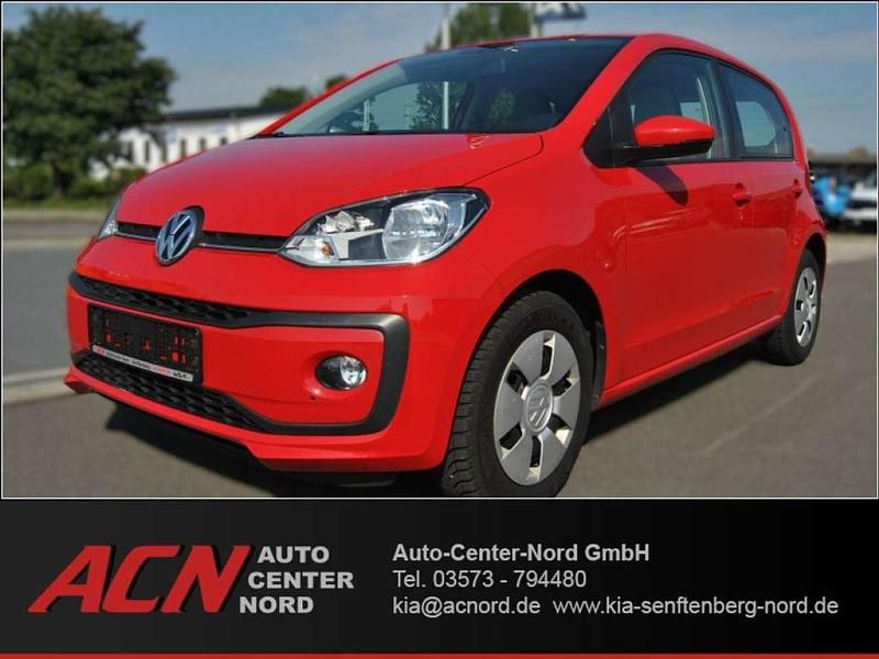 Rot Gebraucht 2019 VW up! move up! Kleinwagen | 9.180 € (Fairer Preis) - Bild 1/4