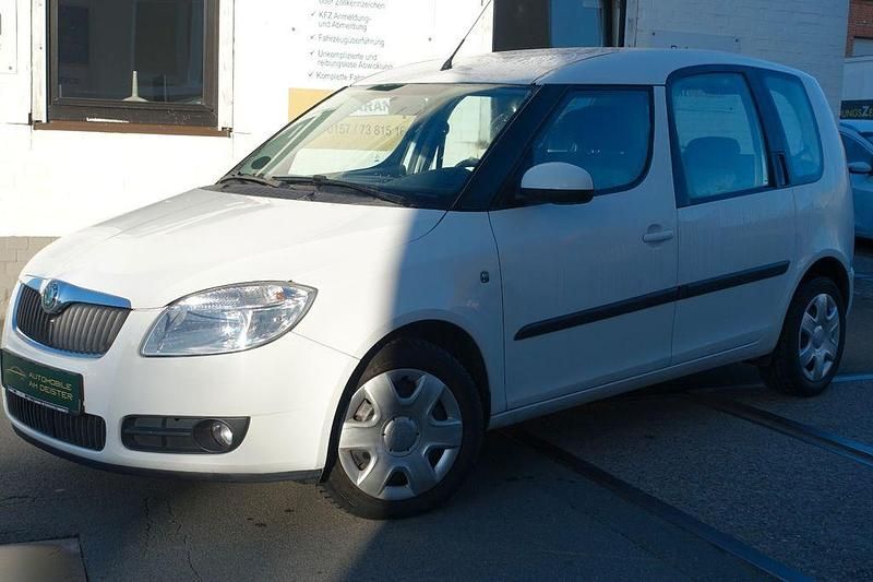 Gebraucht Skoda Roomster Style 105 PS (77 kW) 2009 Weiß Van / Kleinbus