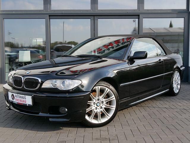 Black sapphire metallic (metallic) Gebraucht 2003 BMW 330 Cabriolet Sport Line Cabrio | 17.950 € (Fairer Preis) - Bild 1/4