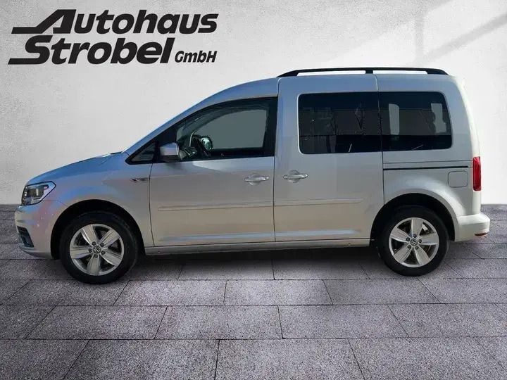 Gebraucht VW Caddy Comfortline 131 PS (96 kW) 2020 Reflexsilber metllaic Van / Kleinbus