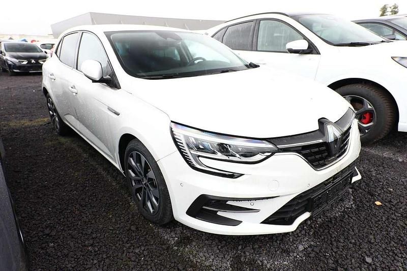 Perlmuttweiß metallic Gebraucht 2023 Renault Mégane IV Techno Limousine | 26.831 € (Teuer) - Bild 1/4