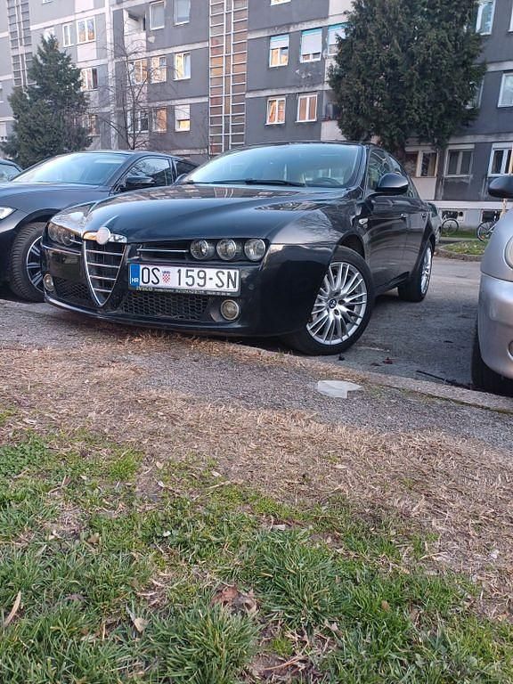 Gebraucht Alfa Romeo 159 Distinctive 260 PS (191 kW) 2007 Schwarz Limousine