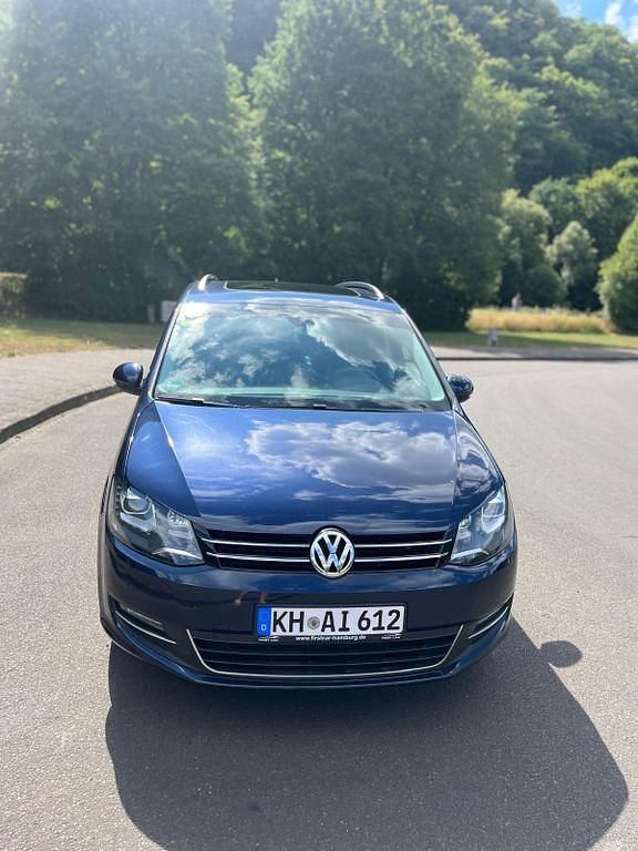 Gebraucht VW Sharan Highline 170 PS (125 kW) 2012 Blau Van / Kleinbus