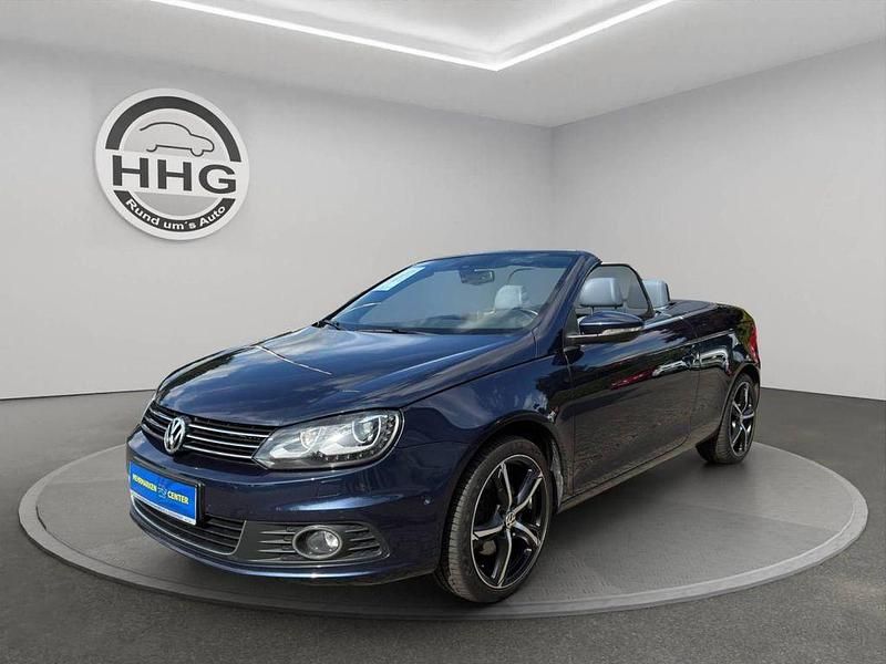 Blau Gebraucht 2012 VW Eos Cabrio | 9.990 € (Teuer) - Bild 1/4