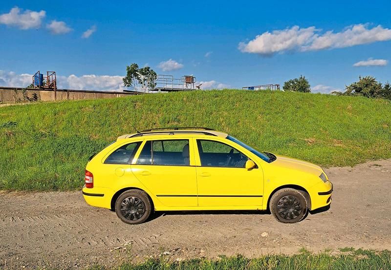 Gebraucht Skoda Fabia 101 PS (74 kW) 2007 Gelb Kombi