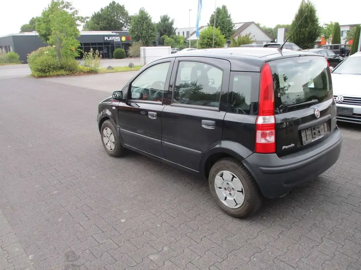 Gebraucht Fiat Panda Active 54 PS (39 kW) 2009 Schwarz Kleinwagen