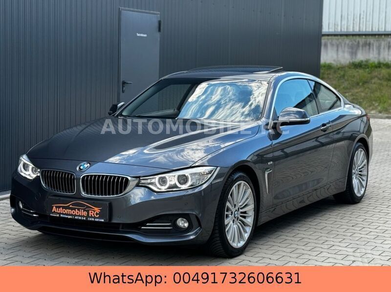 Grau Gebraucht 2015 BMW 420 Luxury Line Coupé | 10.900 € (Superpreis) - Bild 1/4