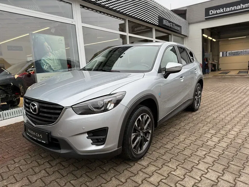 Gebraucht Mazda CX-5 Sky 160 PS (117 kW) 2015 Silber metallic SUV