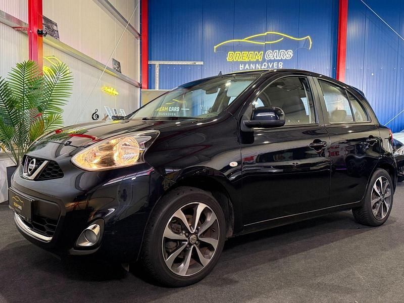 Schwarz Gebraucht 2014 Nissan Micra Acenta Kleinwagen | 4.880 € (Fairer Preis) - Bild 1/4