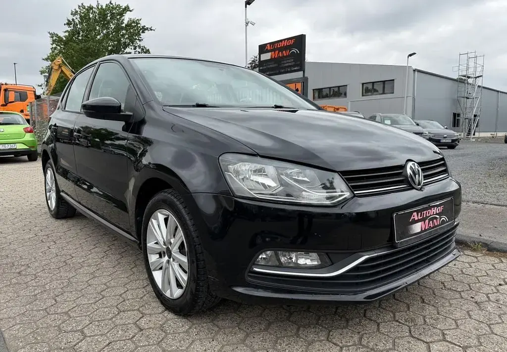 Gebraucht VW Polo Comfortline 90 PS (66 kW) 2014 Schwarz Limousine