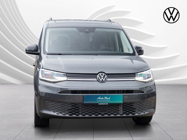 Gebraucht VW Caddy Style 122 PS (89 kW) 2024 Grau (indiumgrau metallic) Van / Kleinbus
