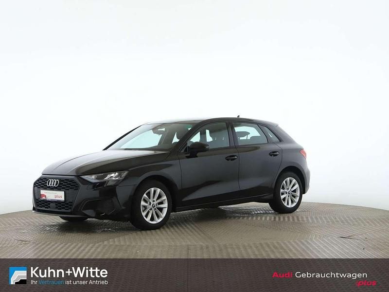 Brillantschwarz Gebraucht 2023 Audi A3 Limousine | 25.625 € (Fairer Preis) - Bild 1/4