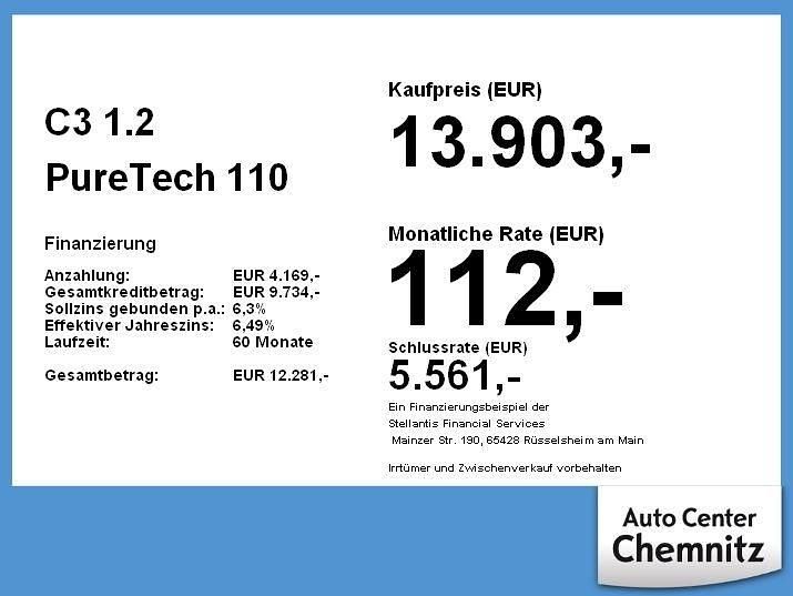 Gebraucht Citroën C3 PureTech 110 PS (80 kW) 2023 Beige Kleinwagen