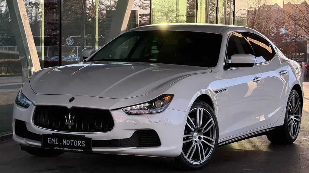 Occasion Maserati Ghibli 409 ch (300 kW) 2015 Blanc Coupé