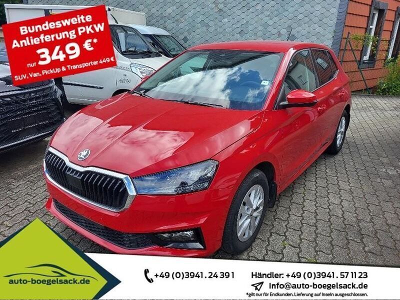 Velvetrot metallic Gebraucht 2022 Skoda Fabia Selection Kleinwagen | 17.945 € (Fairer Preis) - Bild 1/4