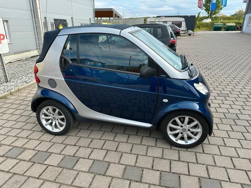 Blau Gebraucht 2004 Smart ForTwo Cabrio Cabrio | 2.099 € (Fairer Preis) - Bild 1/4