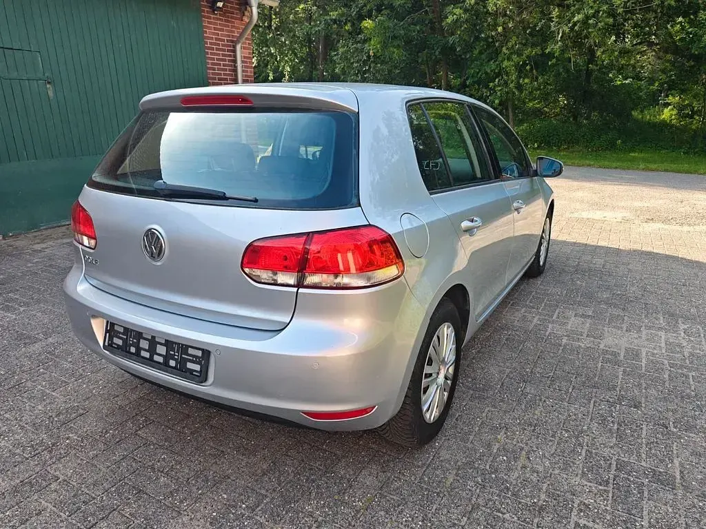 Gebraucht VW Golf VI Comfortline 80 PS (58 kW) 2009 Silber Kleinwagen