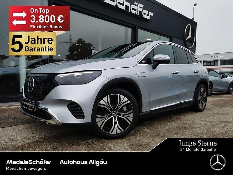 Lack hightechsilber (metallic) Gebraucht 2024 Mercedes EQE300 Electric Art SUV | 55.590 € (Guter Preis) - Bild 1/4