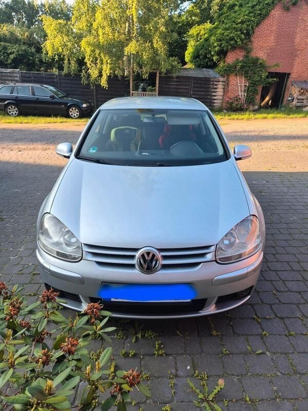 Silber Gebraucht 2006 VW Golf V Goal Kleinwagen | 1.000 € (Superpreis) - Bild 1/4