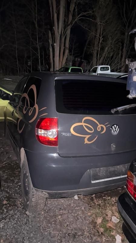 Gebraucht VW Fox 50 PS (36 kW) 2005 Schwarz Kleinwagen