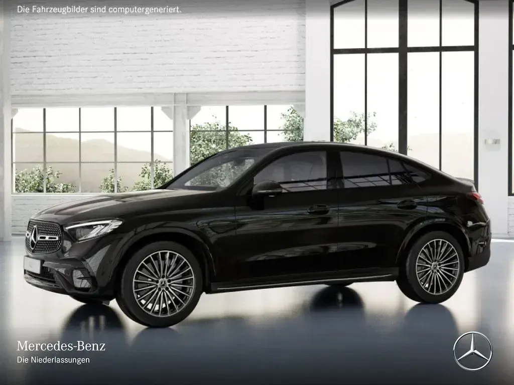 Gebraucht Mercedes GLC300e AMG 204 PS (150 kW) 2026 Schwarz SUV
