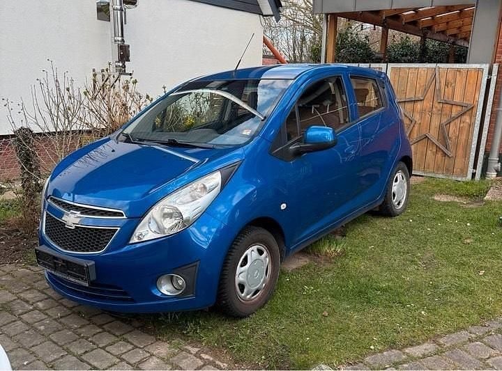 Gebraucht Chevrolet Spark 68 PS (50 kW) 2012 Blau Kleinwagen
