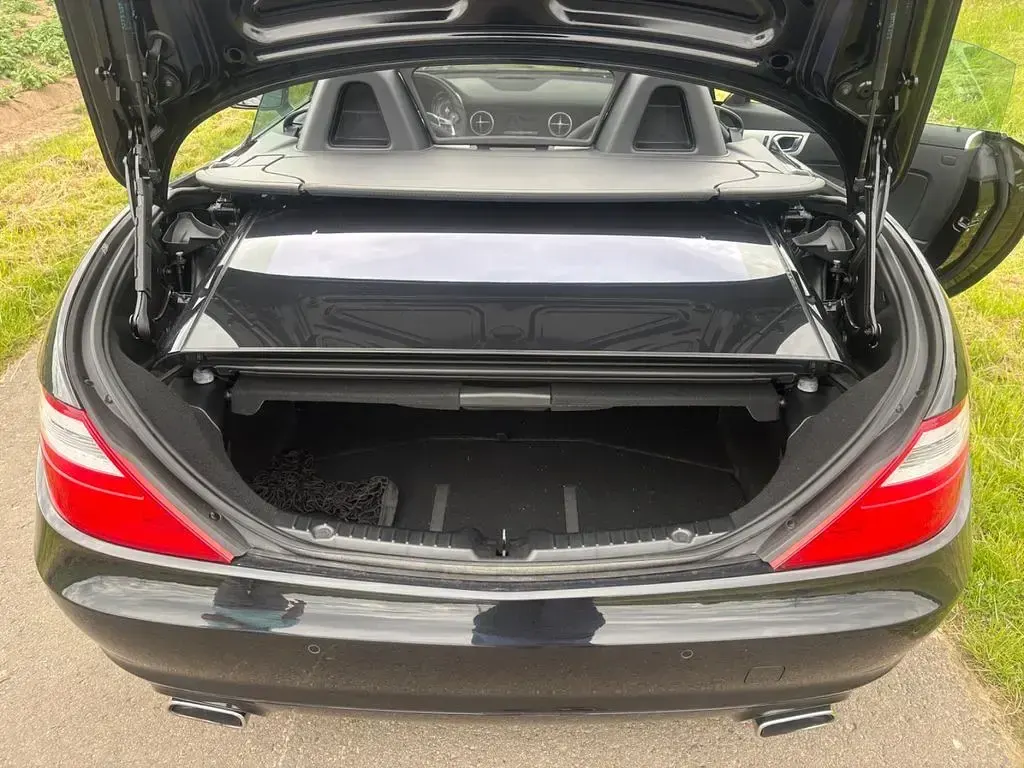 Gebraucht Mercedes SLK200 184 PS (135 kW) 2015 Schwarz Cabrio