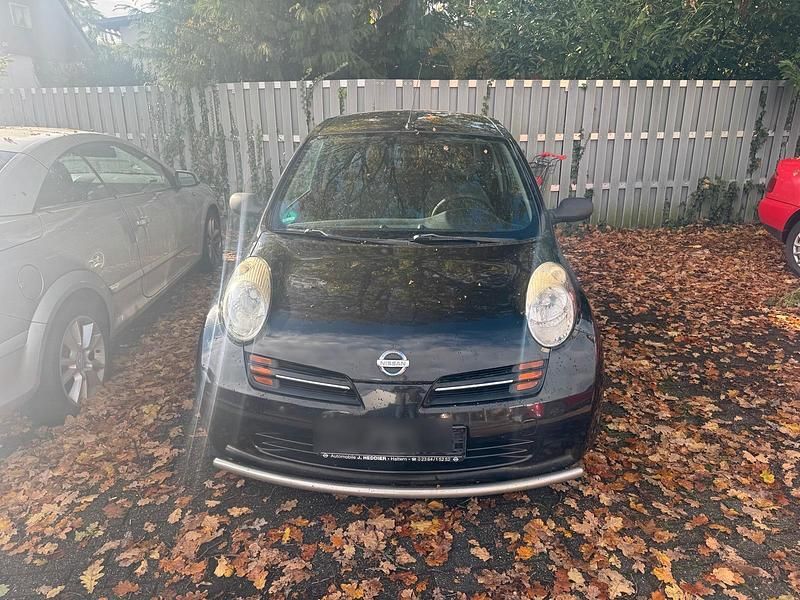 Schwarz Gebraucht 2004 Nissan Micra Kleinwagen | 1.200 € (Etwas zu teuer) - Bild 1/4