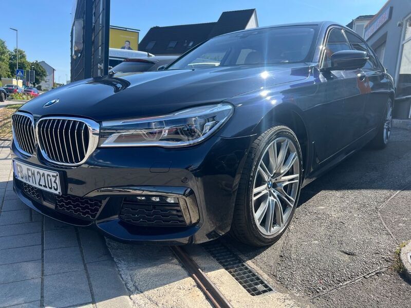 Schwarz Gebraucht 2018 BMW 740L Performance Limousine | 57.900 € - Bild 1/4