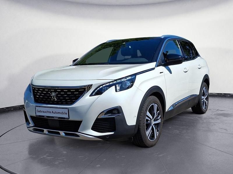Weiß Gebraucht 2017 Peugeot 3008 GT-line SUV | 17.960 € (Fairer Preis) - Bild 1/4