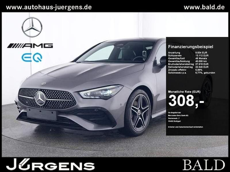 Gebraucht Mercedes CLA180 AMG 116 PS (85 kW) 2023 Metalliclack mountaingrau Limousine