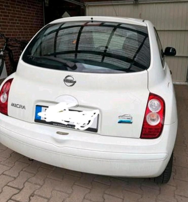 Weiß Gebraucht 2009 Nissan Micra Kleinwagen | 1.595 € (Fairer Preis) - Bild 1/4