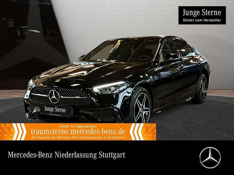 Schwarz Gebraucht 2023 Mercedes C300e AMG Limousine | 39.890 € (Fairer Preis) - Bild 1/3
