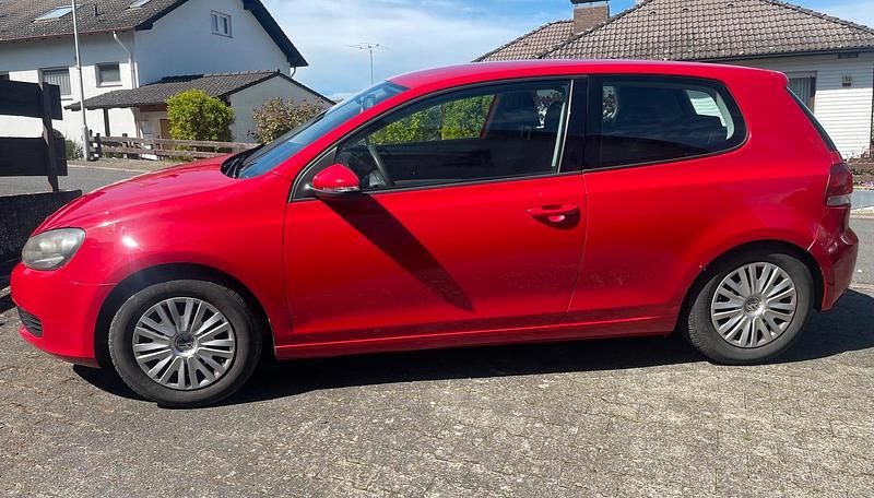 Brugt VW Golf VI 80 HK (58 kW) 2009 Rød Hatchback