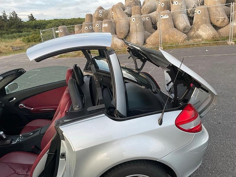 Gebraucht Mercedes SLK200 2004 Silber Cabrio