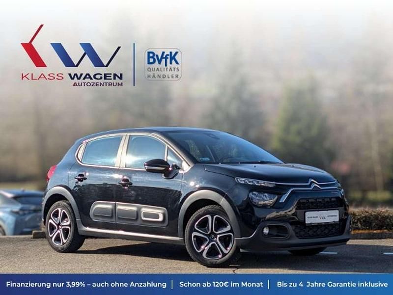 Gebraucht Citroën C3 82 PS (60 kW) 2024 Schwarz perla nera/metallic Kleinwagen