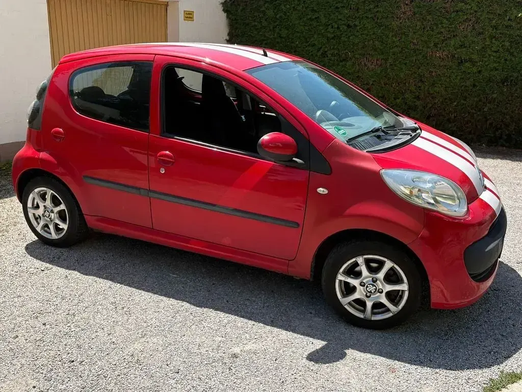 Gebraucht Citroën C1 68 PS (50 kW) 2008 Rot Kleinwagen