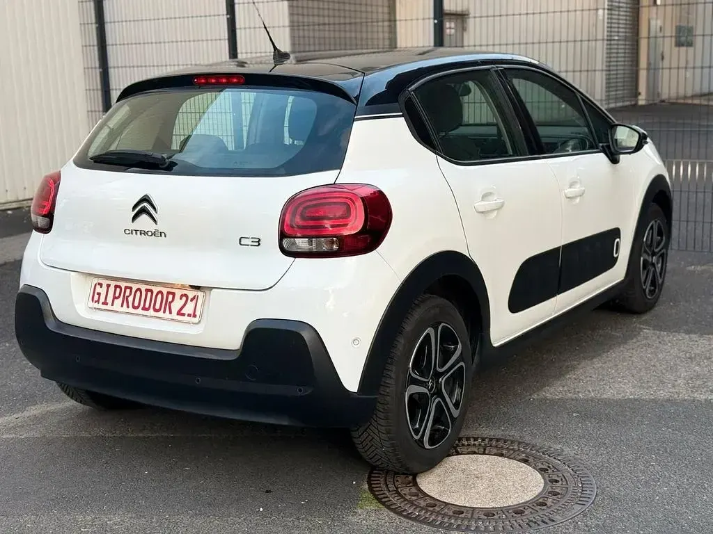 Gebraucht Citroën C3 110 PS (80 kW) 2019 Weiß Kleinwagen