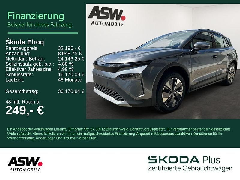 Grau Gebraucht 2025 Skoda Elroq Tour SUV | 32.195 € (Fairer Preis) - Bild 1/4