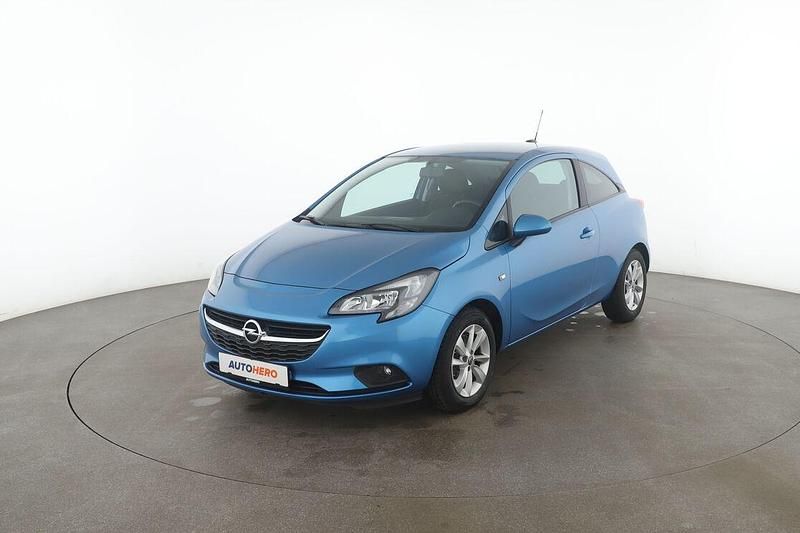 Blau Gebraucht 2018 Opel Corsa Limousine | 10.400 € - Bild 1/3