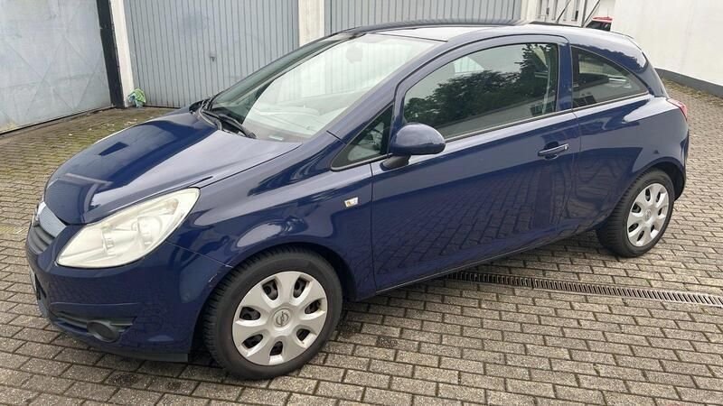 Blau Gebraucht 2008 Opel Corsa Edition Kleinwagen | 1.900 € (Fairer Preis) - Bild 1/4