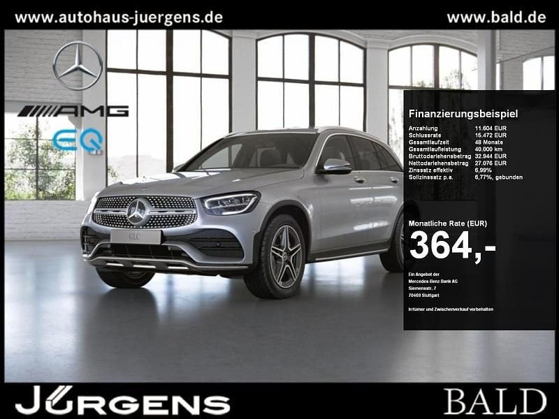 Hightech silver metallic Gebraucht 2022 Mercedes GLC300e AMG SUV | 36.390 € (Guter Preis) - Bild 1/4