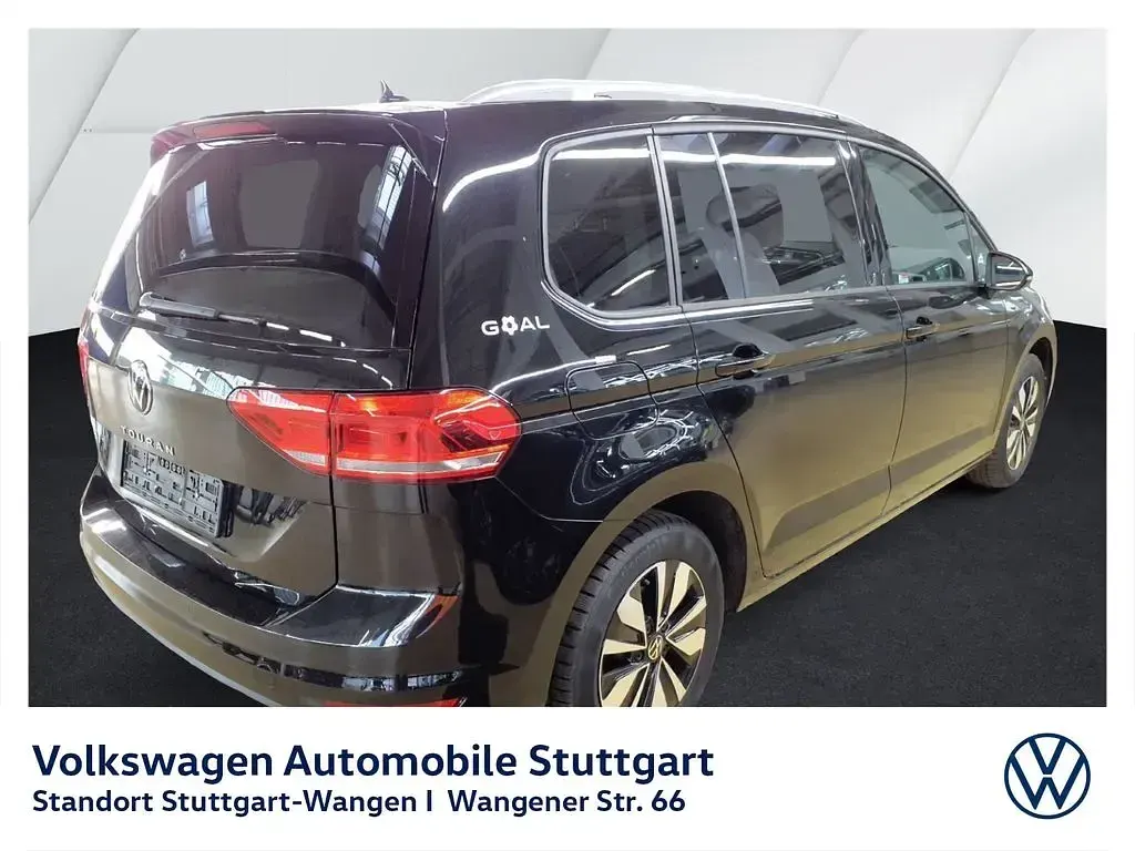 Gebraucht VW Touran Goal 150 PS (110 kW) 2025 Grenadillschwarz metallic Van / Kleinbus