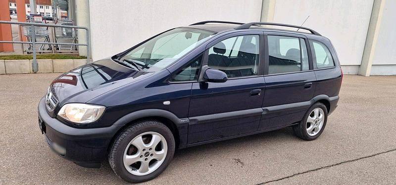 Gebraucht Opel Zafira 125 PS (91 kW) 2003 Blau Van / Kleinbus