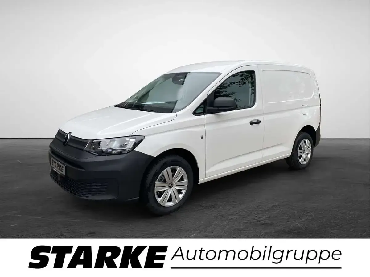 Neu VW Caddy 102 PS (75 kW) 2026 Candyweiß Van / Kleinbus