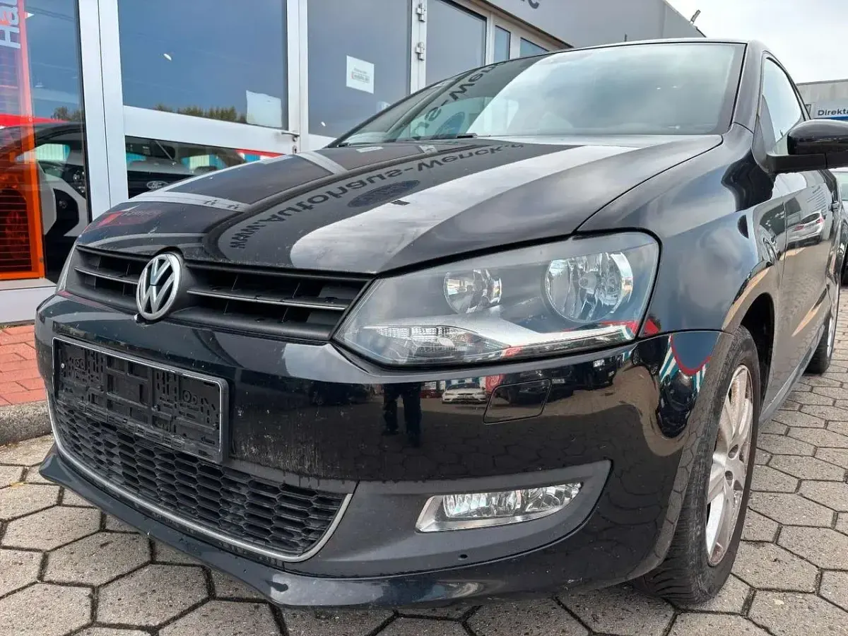 Gebraucht VW Polo Highline 105 PS (77 kW) 2011 Schwarz Kleinwagen